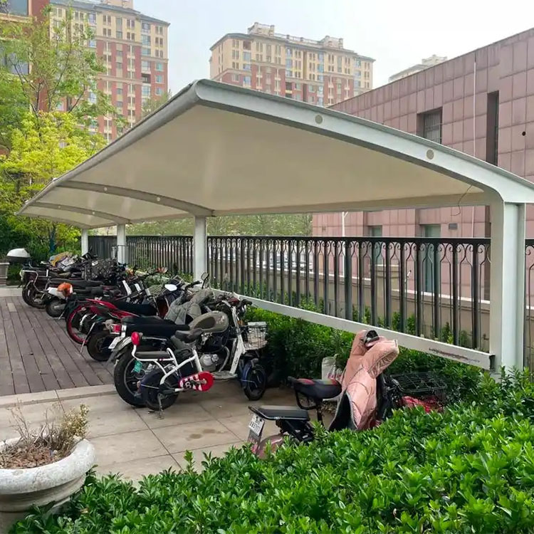 古县膜结构电动车棚